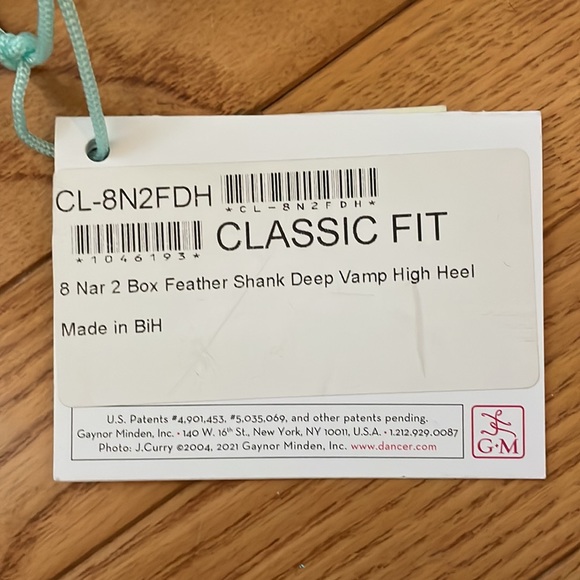 NWT Gaynor Minden Pointe Shoes Code: CL- 8N2FDH - Picture 2 of 4